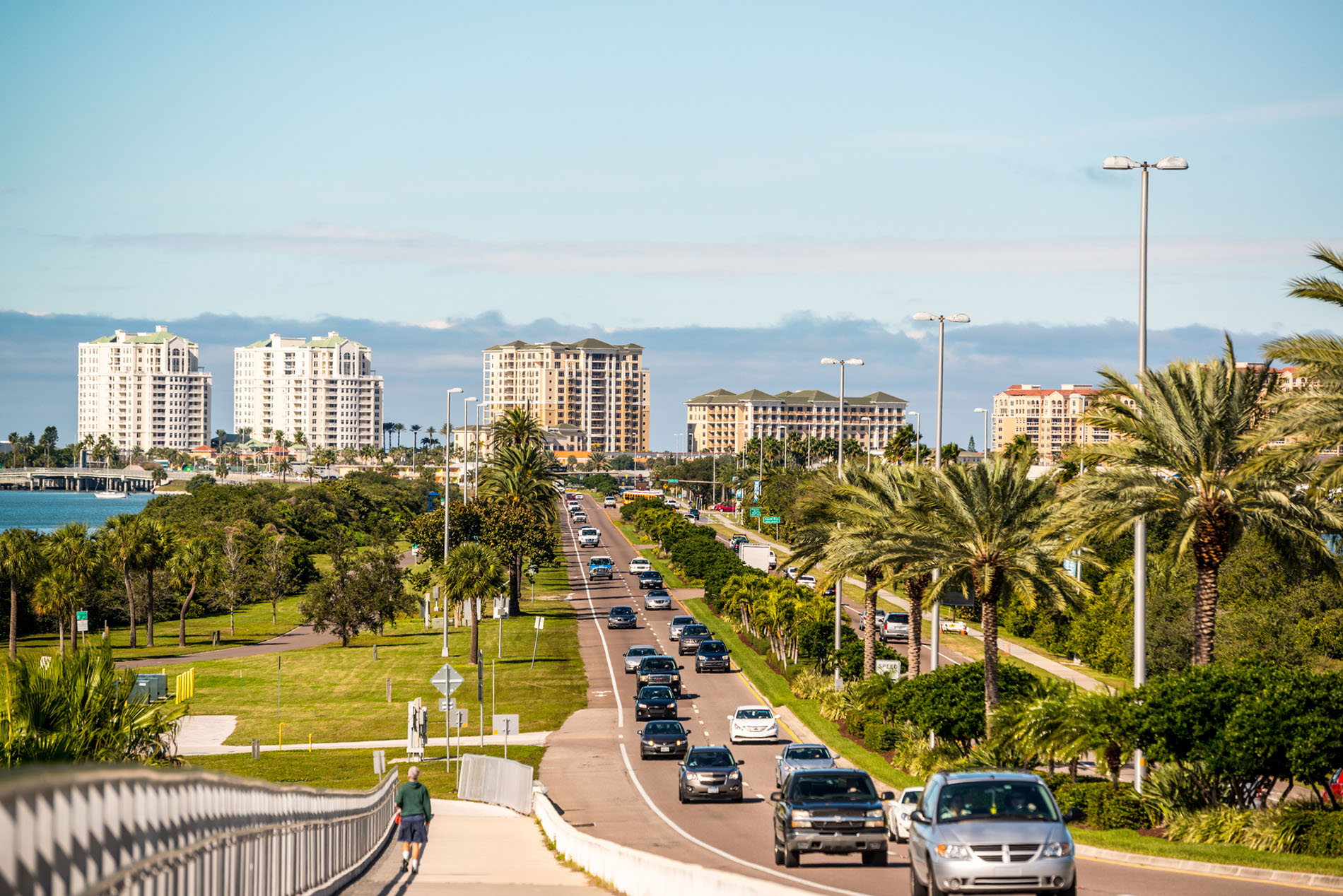 Clearwater Memorial Causeway Traffic.