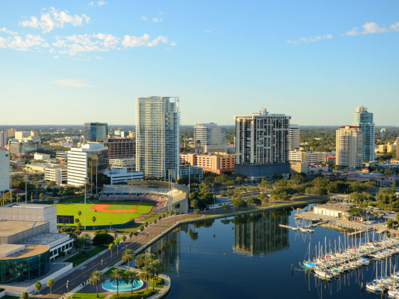 Skyline of St. Petersburg, Florida