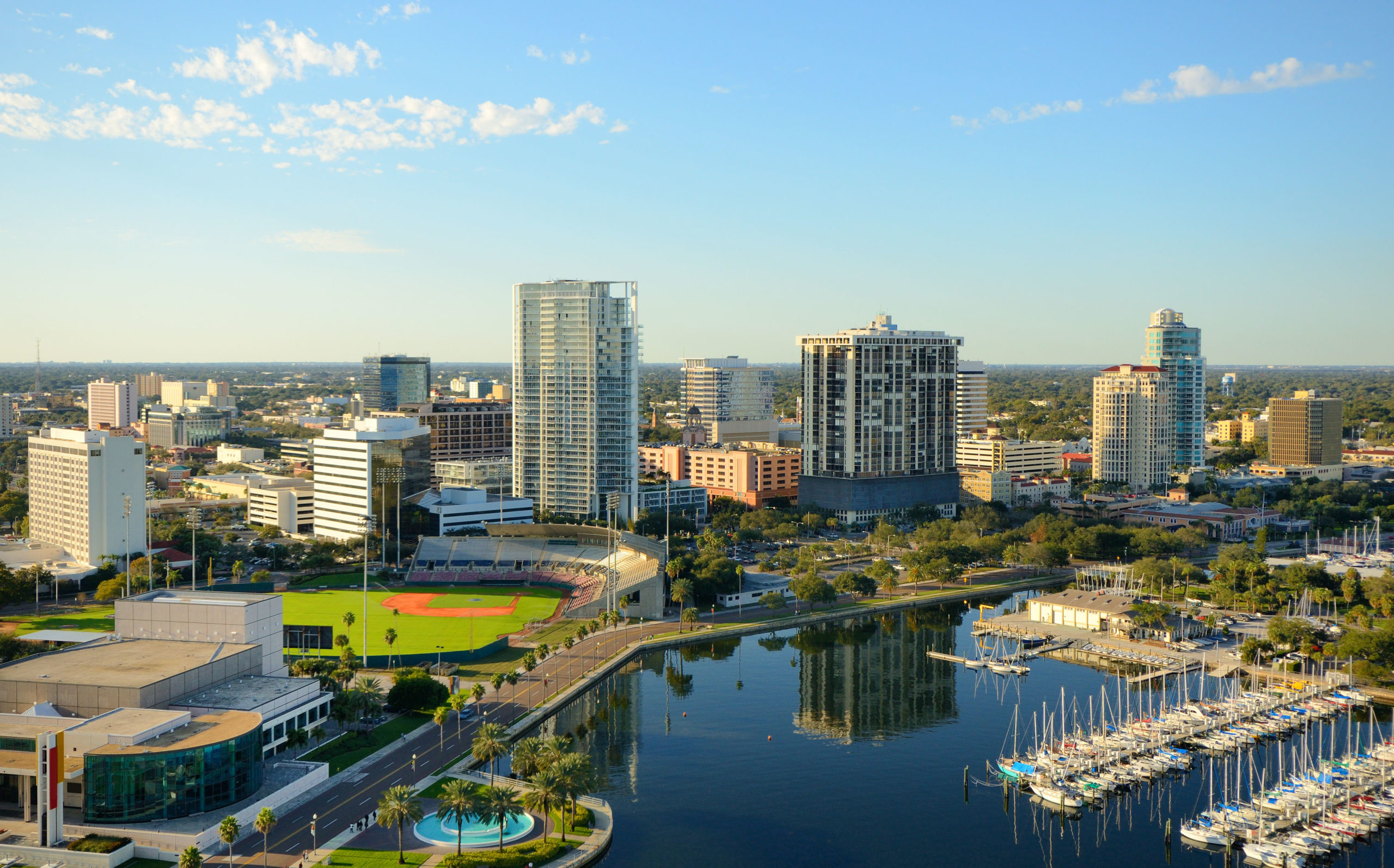 Skyline of St. Petersburg, Florida