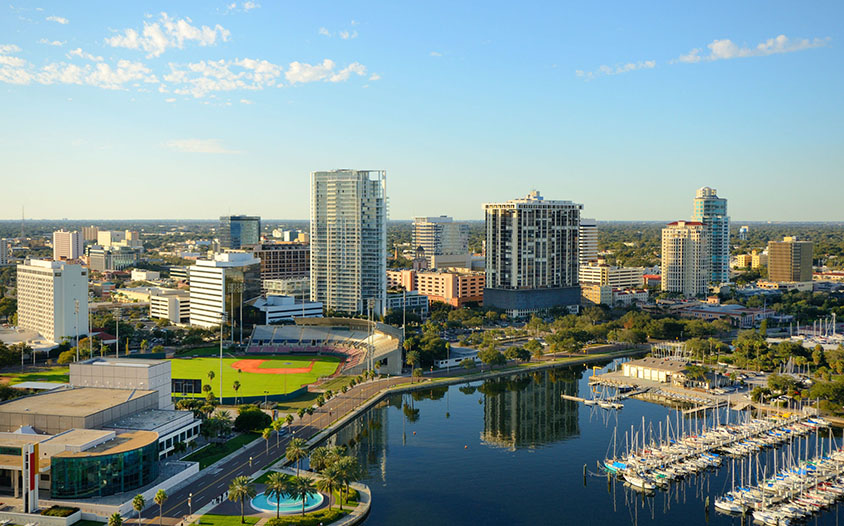 St. Petersburg Florida skyline