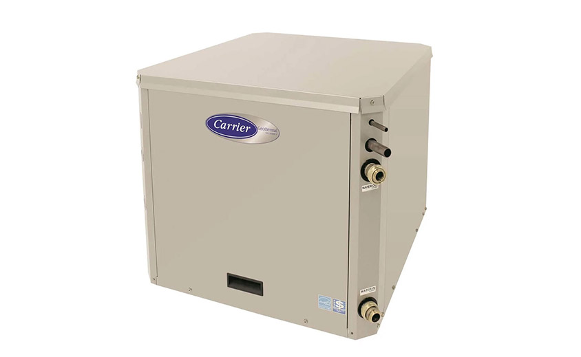 Geothermal heat pump by Carrier